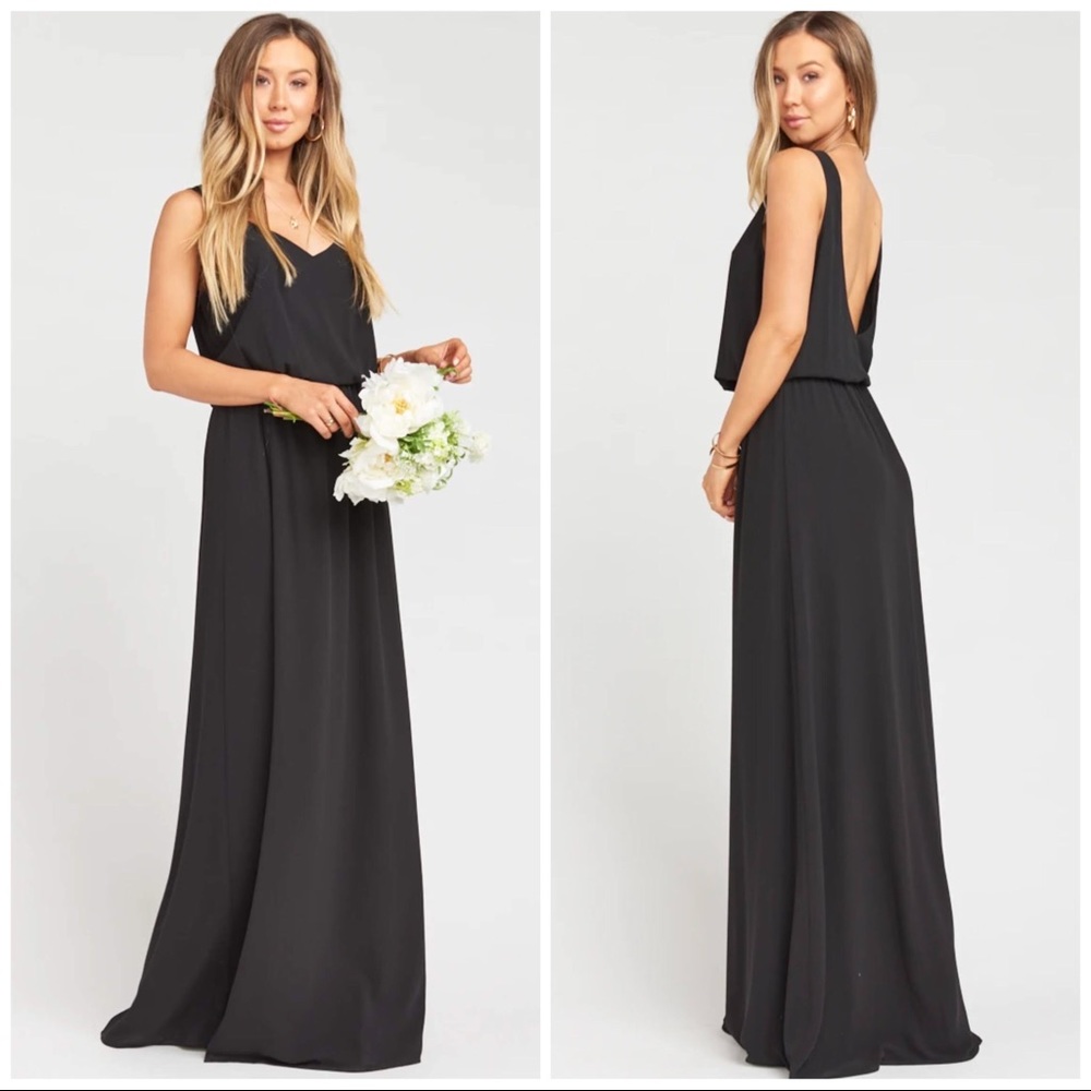 Show Me Your Mumu NWT Kendall Maxi Black Small